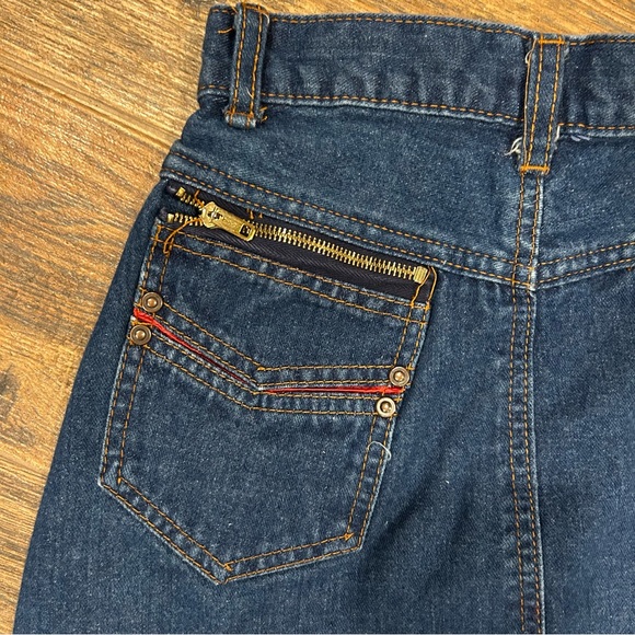 Vintage 80s/90s Jean Nicole High-Waisted Denim Skirt – Size 5 - Picture 6 of 8